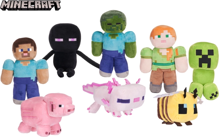 Plišane figurice MINECRAFT – mekane igračke za djecu i kolekcionare