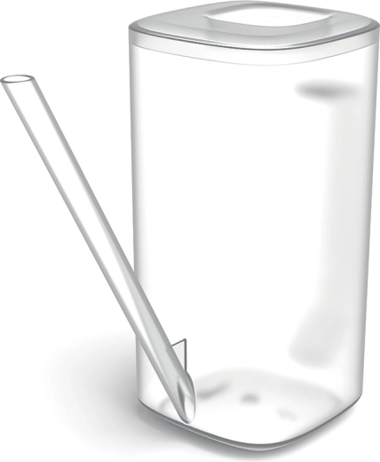 Prozirna kanta za zalijevanje Tubi 1,6 l