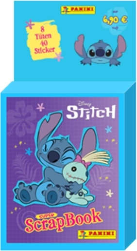Disney Stitch super scrapbook kolekcija naljepnica (eko blister)