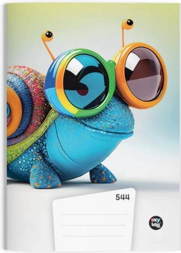 Bilježnica A5 s crtama, 40 listova, Puž