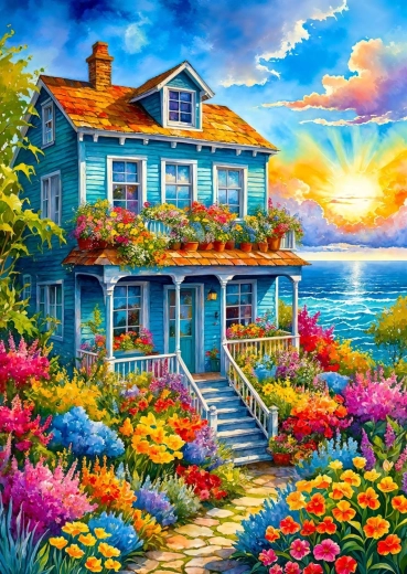 Enjoy puzzle Oceanski vrt 1000 dijelova