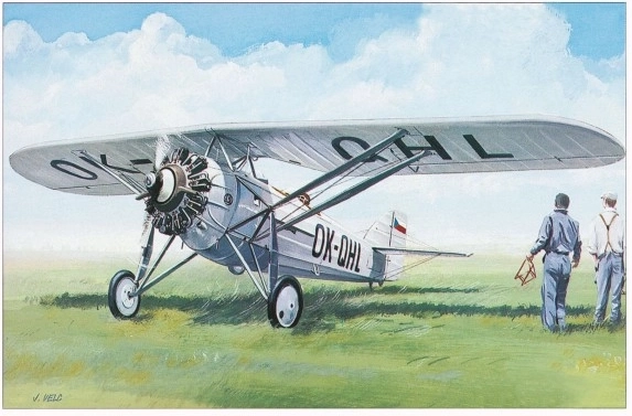 Morane Saulnier MS 230 Aircraft Model