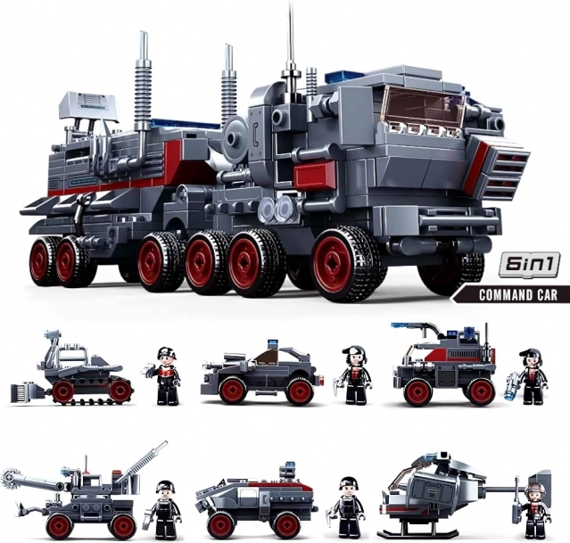 Sluban Space War zapovjedno vozilo – samostalni dio građevnog seta