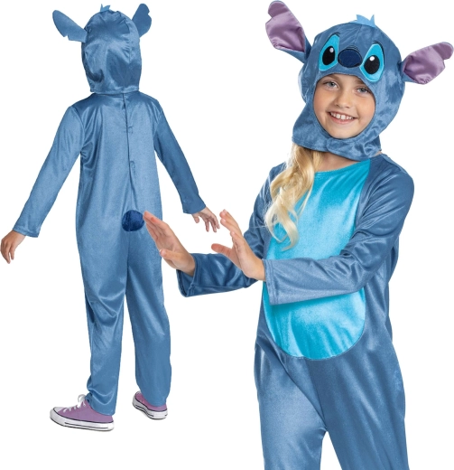 Dječji kostim STITCH – kigurumi 127–136 cm (7–8 godina)