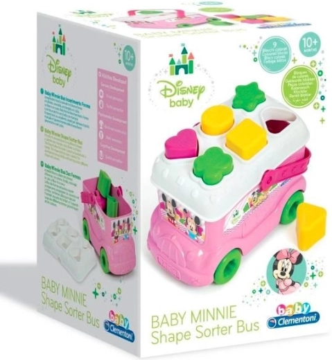Clementoni Baby Disney autobus Minnie s umetanjem oblika