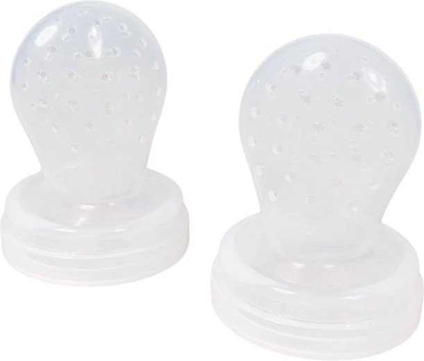 Nuuroo Lauge replacement teat for feeder, transparent, 2 pcs, 4m+