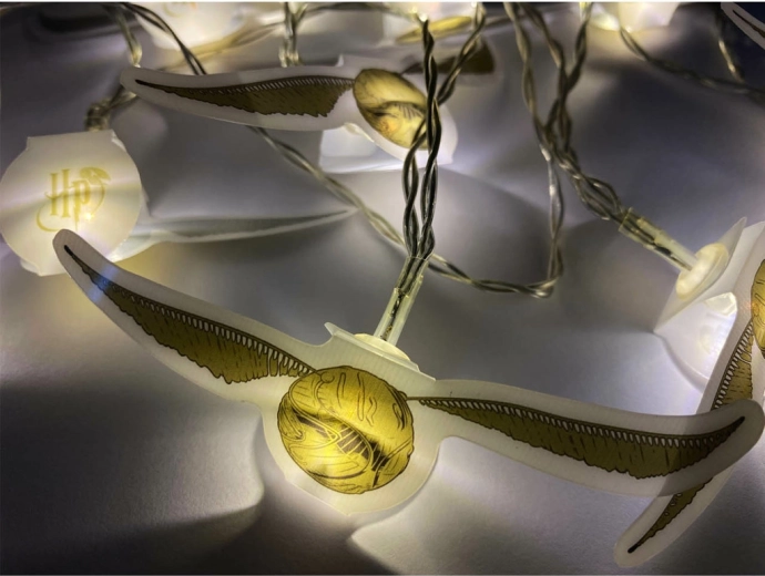 Svjetleći lanac Harry Potter 1 Zlatna zvrčka