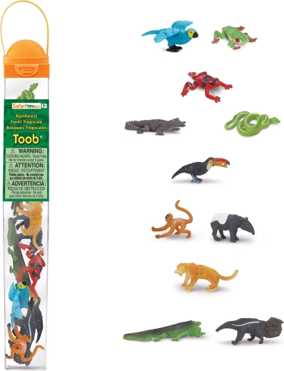 Safari Ltd. Toobs tuba – život u prašumi