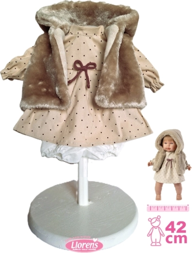 Llorens odjeća za lutku 42 cm – 3-dijelni set