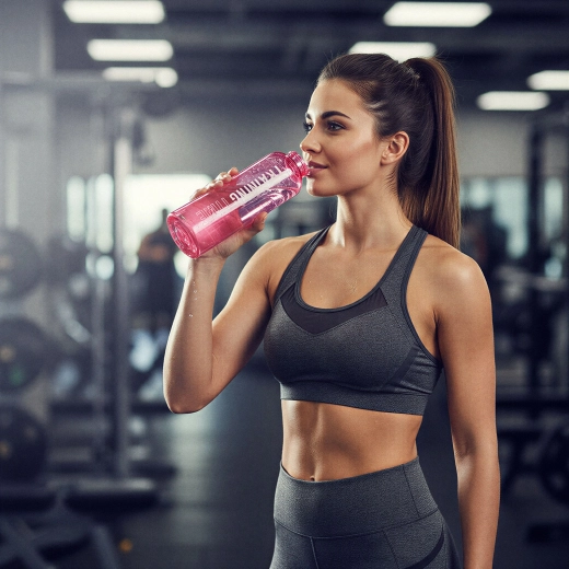 Sport Plastic Training Time Bottle 550 ml - 1 piece