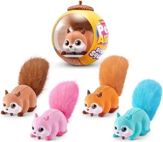 ZURU Pets Alive interaktivna vjeverica u kugli iznenađenja - 1 komad