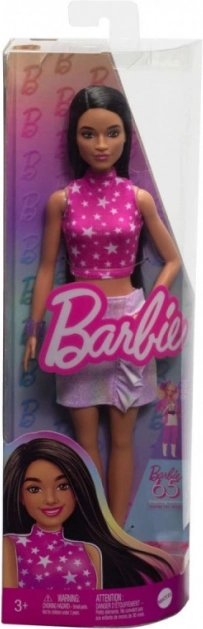 Barbie Fashionistas lutka s ružičastim topom s zvjezdama