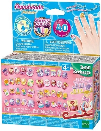 Aquabeads Studio za nokte – dopunski set Shiny Color