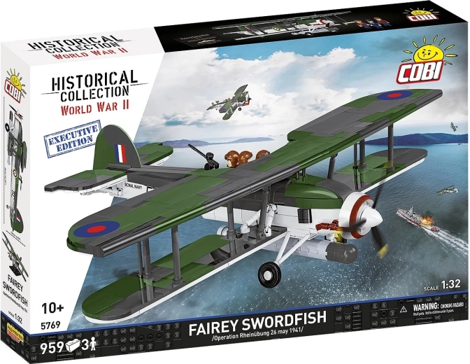 COBI građevinski set Fairey Swordfish Executive Edition – 959 dijelova