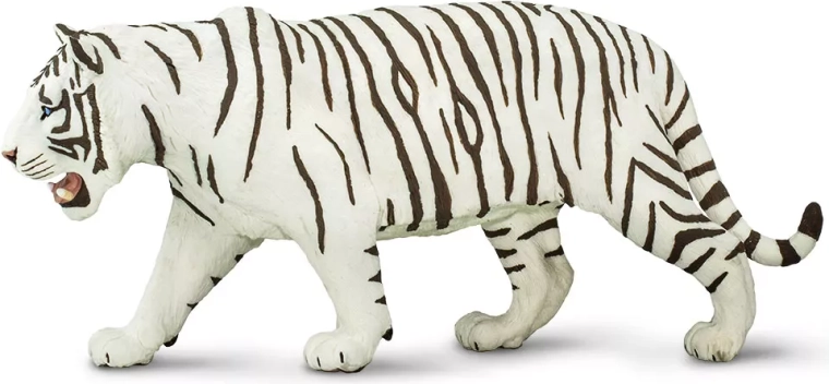 White Ussuri tiger figurine Safari Ltd. - 1 piece
