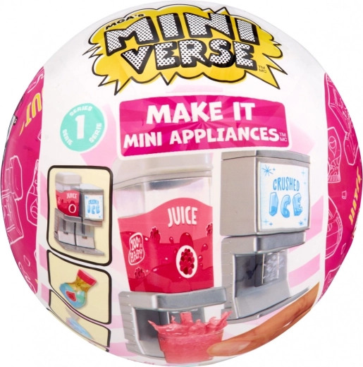 MGA’s Miniverse Make It Mini Appliances – mini dozator napitaka i leda (blind box) - 1 komad