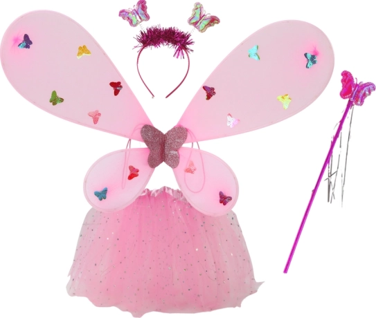 Kostim vile Leptir Prevlaka ružičasta krila