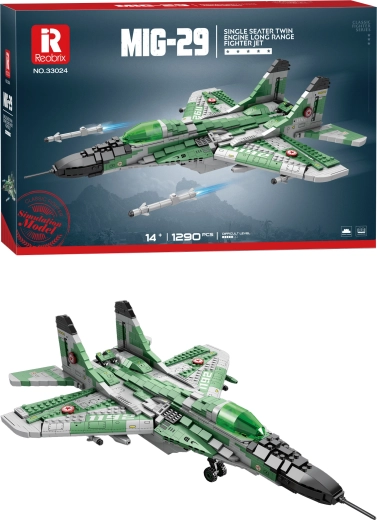 Konstrukcijski set lovca MiG-29 (1290 dijelova)