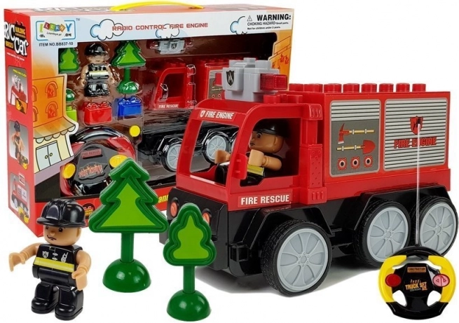 RC vatrogasni automobil – građevni set na daljinsko upravljanje