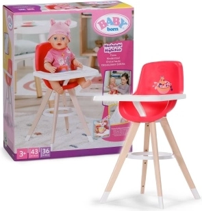 Baby Born hranilica za lutke crvena - 1 komad