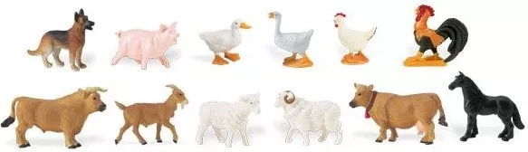 Farm Life – bag with miniatures (48 pcs)