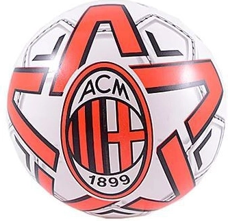 Brother A.C. Milan football ball 23 cm certified red-white
