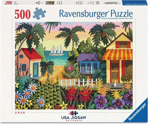 Ravensburger puzzle USA Jigsaw Nationals: tropska atmosfera 500 dijelova