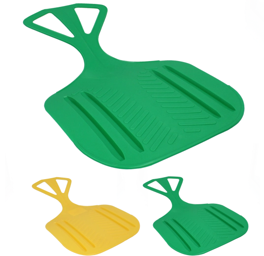 Plastična sanjka u obliku jabuke za djecu i odrasle