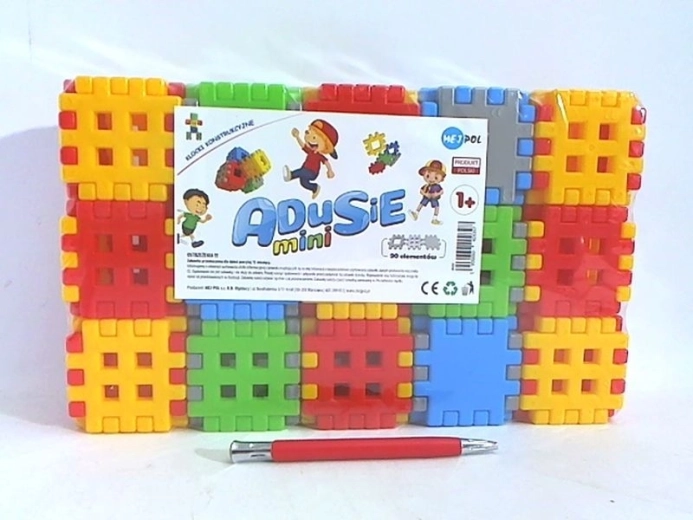 Adusie mini konstrukcijske kocke 90 kom