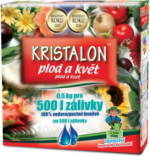 Kristalon plod i cvijet 0,5 kg – univerzalno kristalno gnojivo