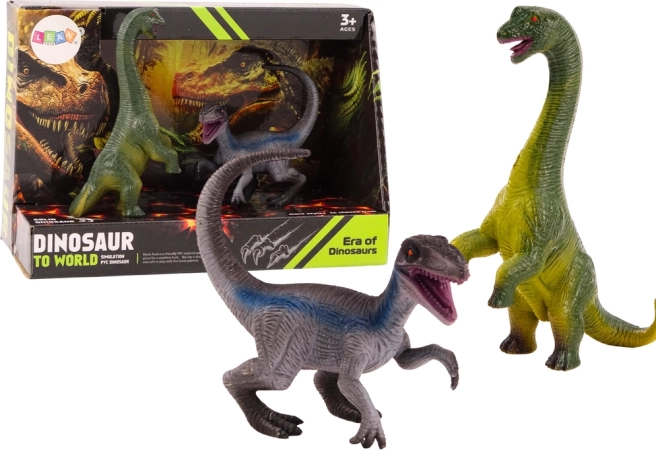 Set figurica dinosaura – brahiosaur i velociraptor (2 kom)