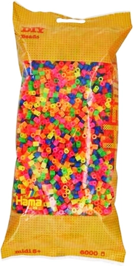 Neonske pegla-perlice 6000 kom