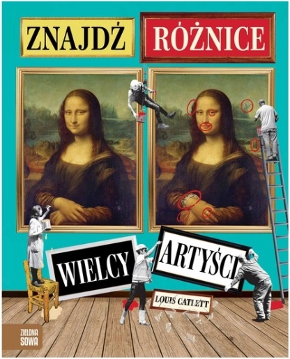 Knjiga pronađi razlike – veliki umjetnici