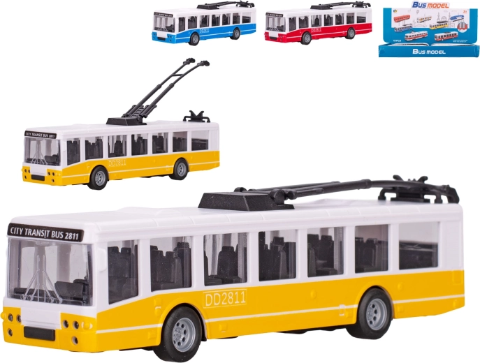 Trolejbus na zamašnjak 17 cm