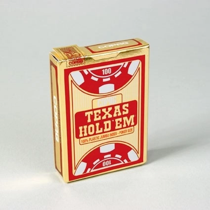 Poker karte Texas Jumbo crvene