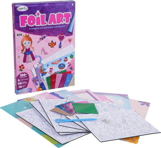 Kreativni set za lijepljenje Princeza s dodacima