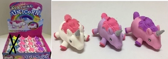 Svjetleći jednorog Squeezy