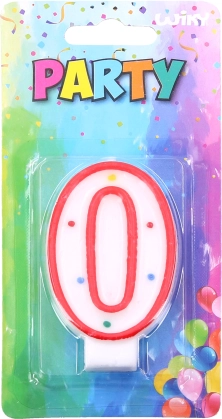 Tortna svjećica broj 0