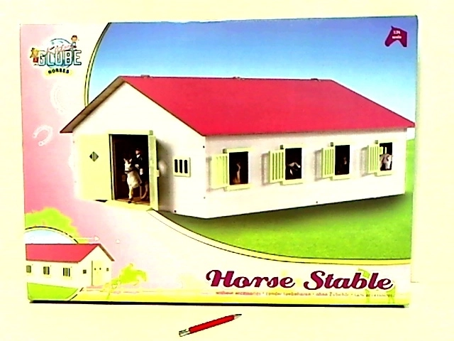 Kids Globe Wooden Horse Stable with Seven Stalls