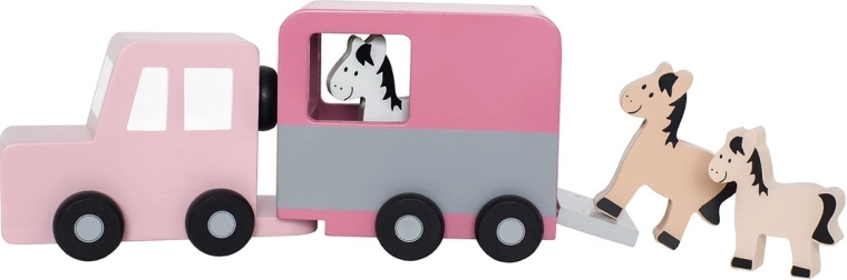 Jabadabado pink horse trailer