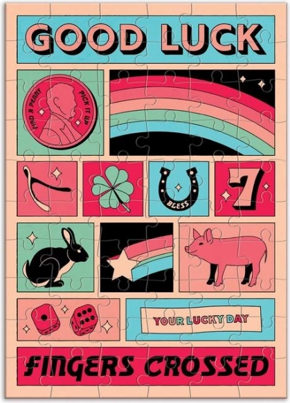 GALISON puzzle puno sreće – 60 dijelova