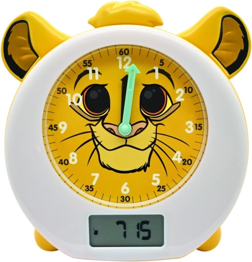 Govorni dječji budilica SIMBA od Lexibooka – Kralj lavova