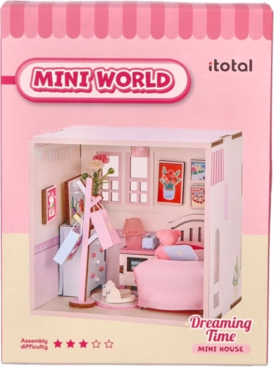 i-Total Dreaming Time mini spavaća soba – DIY mini kućica