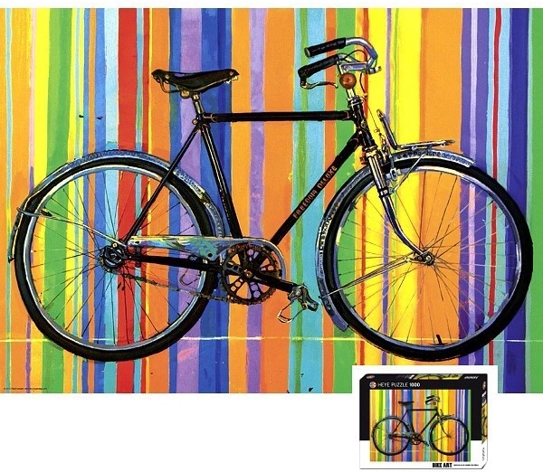 HEYE Puzzle Bike Art: Freedom Deluxe 1000 komada
