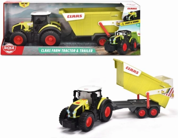Traktor CLAAS s prikolicom 64 cm