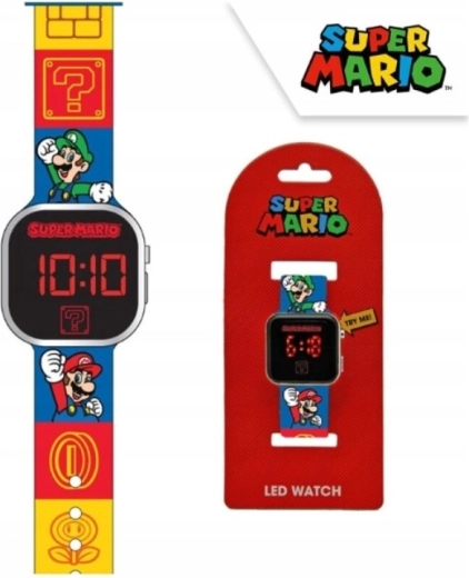 Dječji LED digitalni sat Super Mario