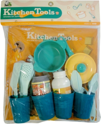Dječji kuhinjski set s posuđem i dodacima