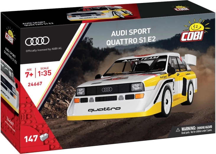 Cobi Audi Sport Quattro S1 E2 1:35 (147 pieces) - 1 piece