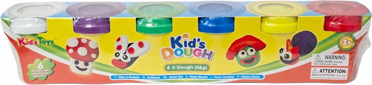 Plastelin – set od 6 posudica