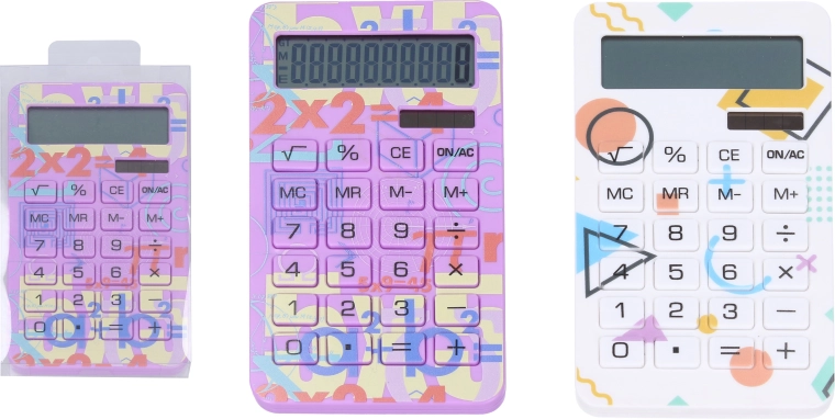 Kalkulator VECTOR s dualnim napajanjem (10-znamenkasti)